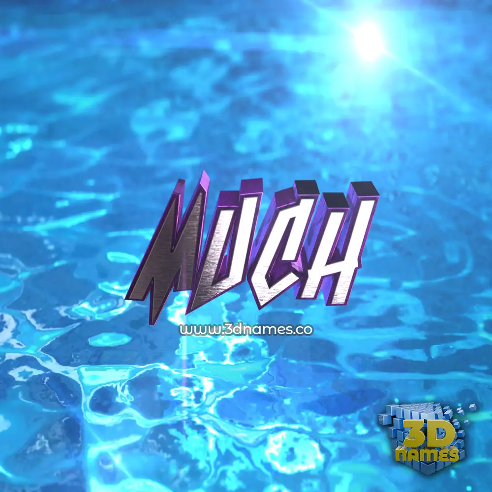 much in Water 2015 style - 3D name wallpaper much in Water 2015 style - 3D name wallpaper
