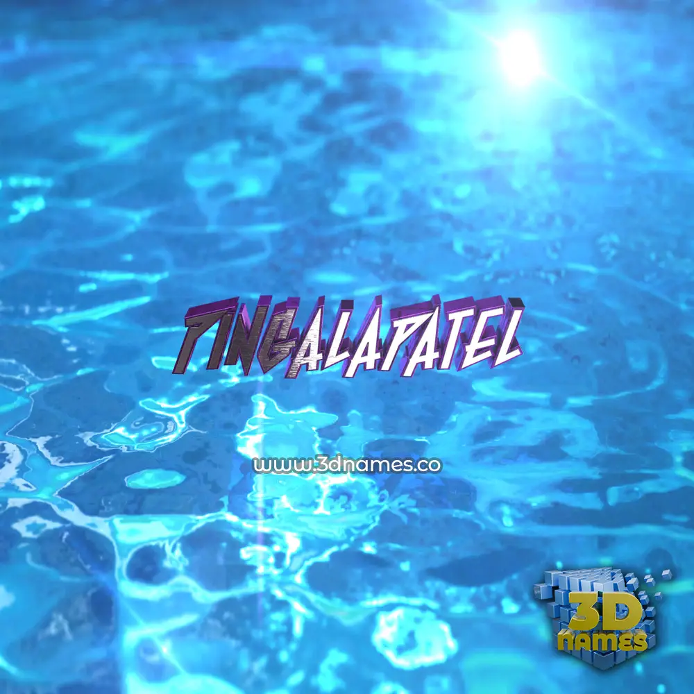 pingalapatel in Water 2015 style - 3D name wallpaper pingalapatel in Water 2015 style - 3D name wallpaper