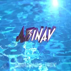 abinav in Water 2015 style - 3D name wallpaper