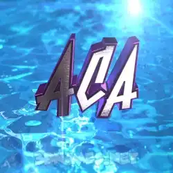 aca in Water 2015 style - 3D name wallpaper