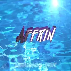 affrin in Water 2015 style - 3D name wallpaper