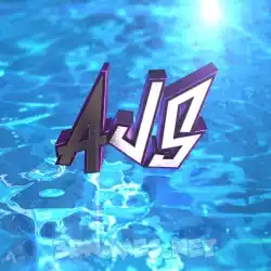 ajs in Water 2015 style - 3D name wallpaper