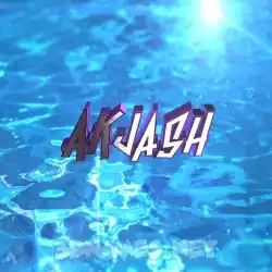 akjash in Water 2015 style - 3D name wallpaper