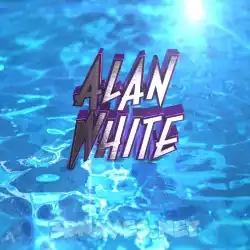 alan white in Water 2015 style - 3D name wallpaper
