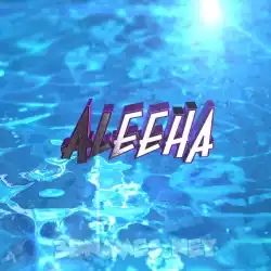 aleeha in Water 2015 style - 3D name wallpaper