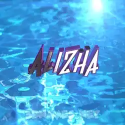 alizha in Water 2015 style - 3D name wallpaper