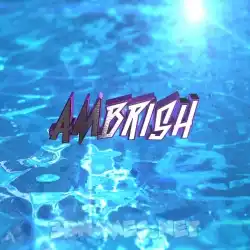 ambrish in Water 2015 style - 3D name wallpaper