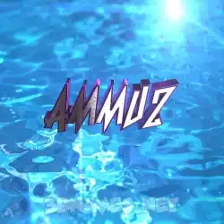 ammuz in Water 2015 style - 3D name wallpaper