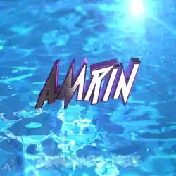 amrin in Water 2015 style - 3D name wallpaper