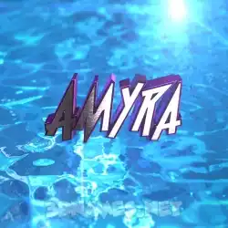 amyra in Water 2015 style - 3D name wallpaper