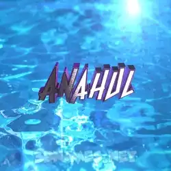 anahul in Water 2015 style - 3D name wallpaper