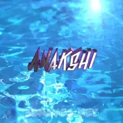 anakshi in Water 2015 style - 3D name wallpaper