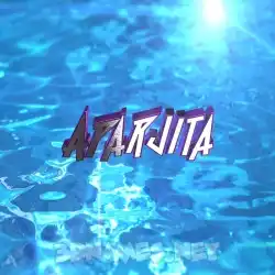 aparjita in Water 2015 style - 3D name wallpaper