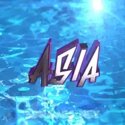 asia in Water 2015 style - 3D name wallpaper