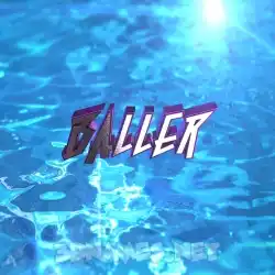 baller in Water 2015 style - 3D name wallpaper