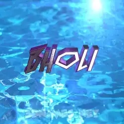 bholi in Water 2015 style - 3D name wallpaper
