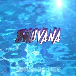 bhuvana in Water 2015 style - 3D name wallpaper