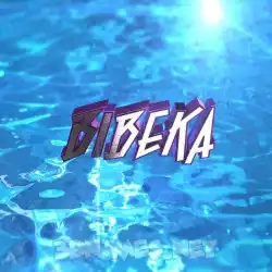 bibeka in Water 2015 style - 3D name wallpaper