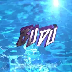 budu in Water 2015 style - 3D name wallpaper