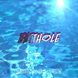 butthole in Water 2015 style - 3D name wallpaper