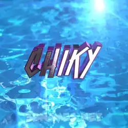 chiky in Water 2015 style - 3D name wallpaper