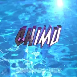 chimu in Water 2015 style - 3D name wallpaper