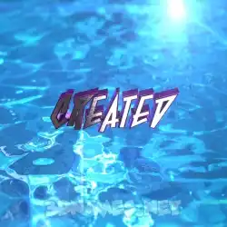 created in Water 2015 style - 3D name wallpaper
