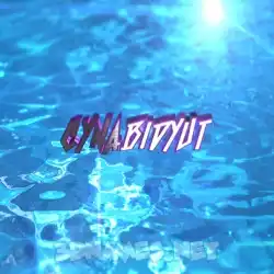 cynabidyut in Water 2015 style - 3D name wallpaper