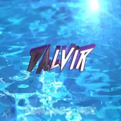 dalvir in Water 2015 style - 3D name wallpaper