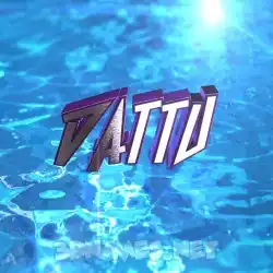 dattu in Water 2015 style - 3D name wallpaper