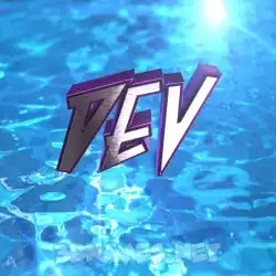 dev in Water 2015 style - 3D name wallpaper