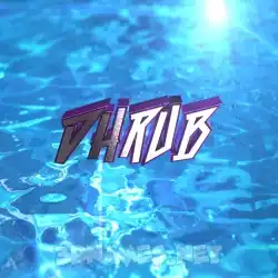 dhrub in Water 2015 style - 3D name wallpaper