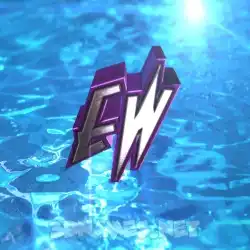 ew in Water 2015 style - 3D name wallpaper
