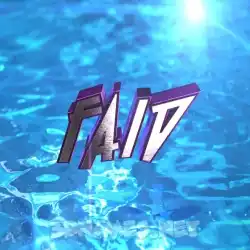 faid in Water 2015 style - 3D name wallpaper