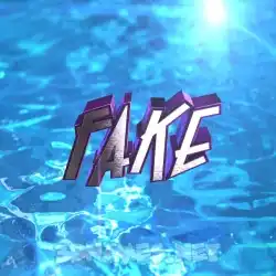 fake in Water 2015 style - 3D name wallpaper