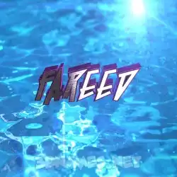 fareed in Water 2015 style - 3D name wallpaper