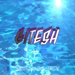 gitesh in Water 2015 style - 3D name wallpaper
