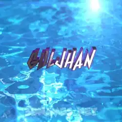 guljhan in Water 2015 style - 3D name wallpaper
