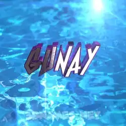 gunay in Water 2015 style - 3D name wallpaper