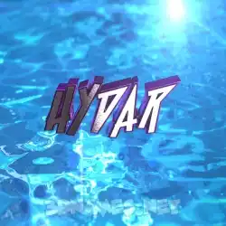 hydar in Water 2015 style - 3D name wallpaper