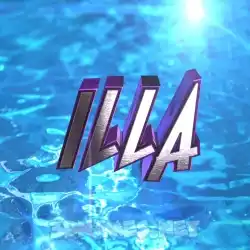 illa in Water 2015 style - 3D name wallpaper