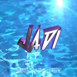 jadi in Water 2015 style - 3D name wallpaper