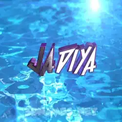 jadiya in Water 2015 style - 3D name wallpaper