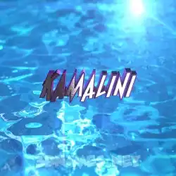kamalini in Water 2015 style - 3D name wallpaper