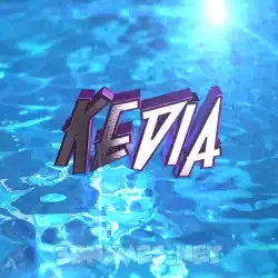kedia in Water 2015 style - 3D name wallpaper