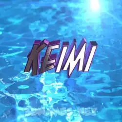 keimi in Water 2015 style - 3D name wallpaper