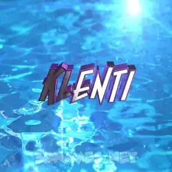 klenti in Water 2015 style - 3D name wallpaper