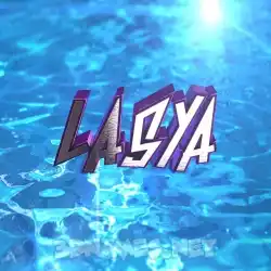 lasya in Water 2015 style - 3D name wallpaper