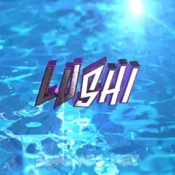 lushi in Water 2015 style - 3D name wallpaper