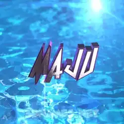maju in Water 2015 style - 3D name wallpaper